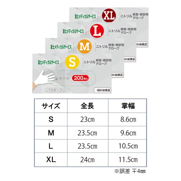 画像6: 【期間限定・在庫限り】【カーン販売】大学病院採用モデル ニトリル手袋  ホワイト 200枚  検査・検診用 使い捨て手袋 予防対策 ニトリル 手袋 パウダーフリー 医療 病院 作業用 ニトリル ゴム 手袋  S/M/L/XLサイズ (6)